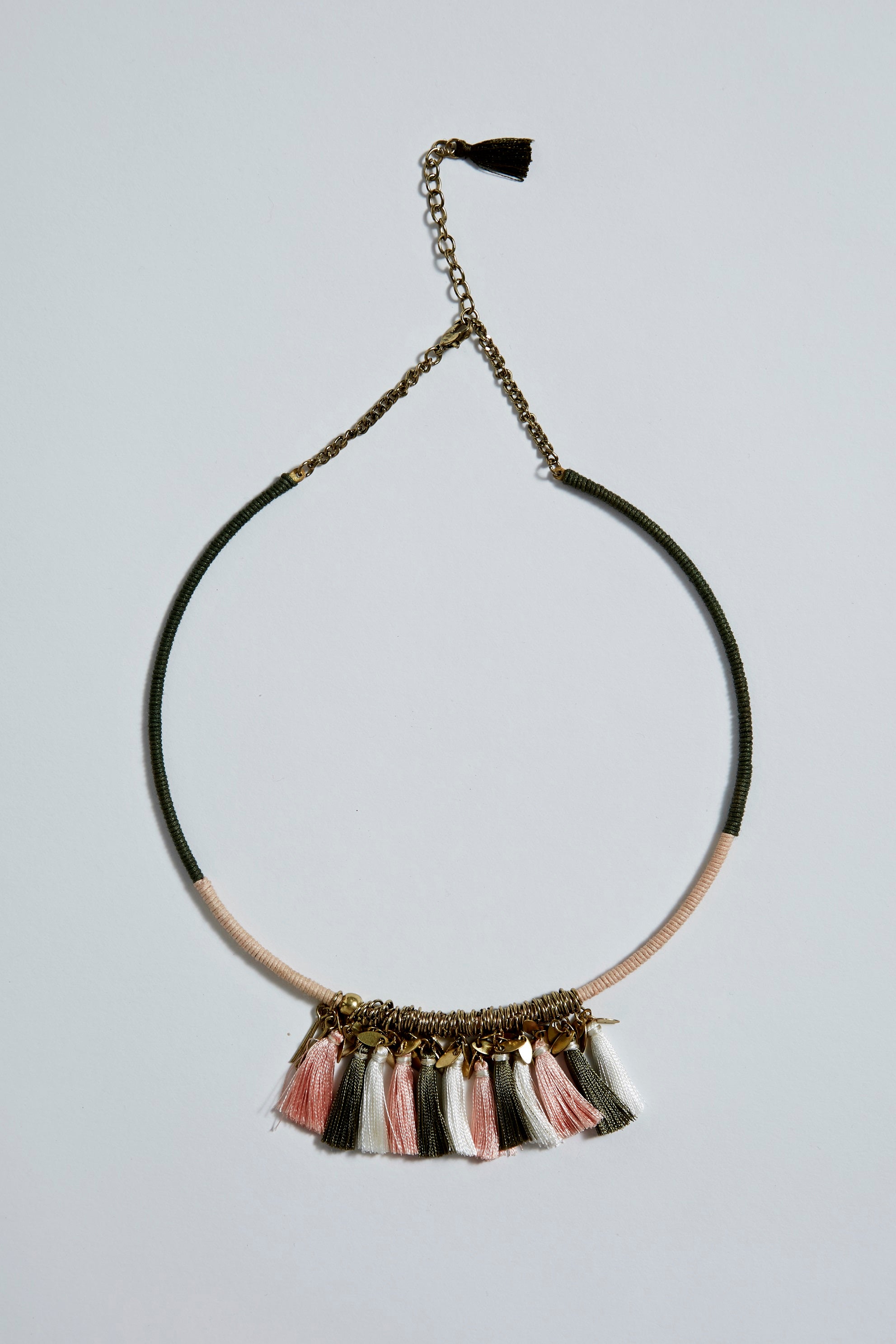SIMA tasseled choker Necklace