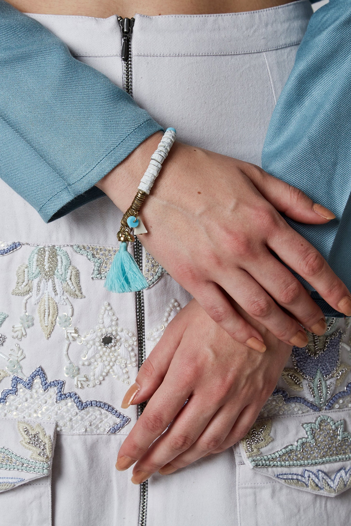 ABAN tassel bracelet