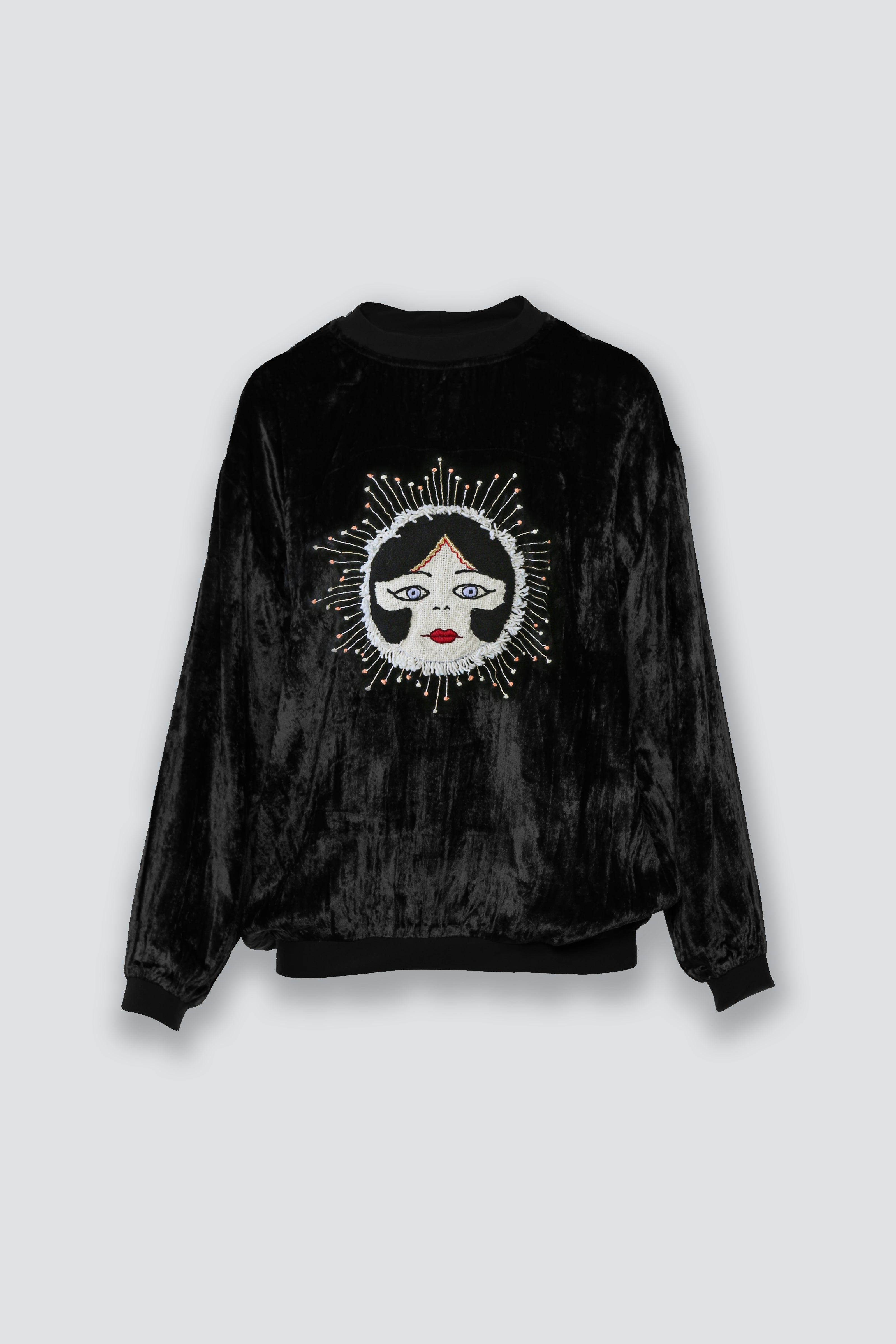 AMINAH hand-embroidered Khorshid Jumper