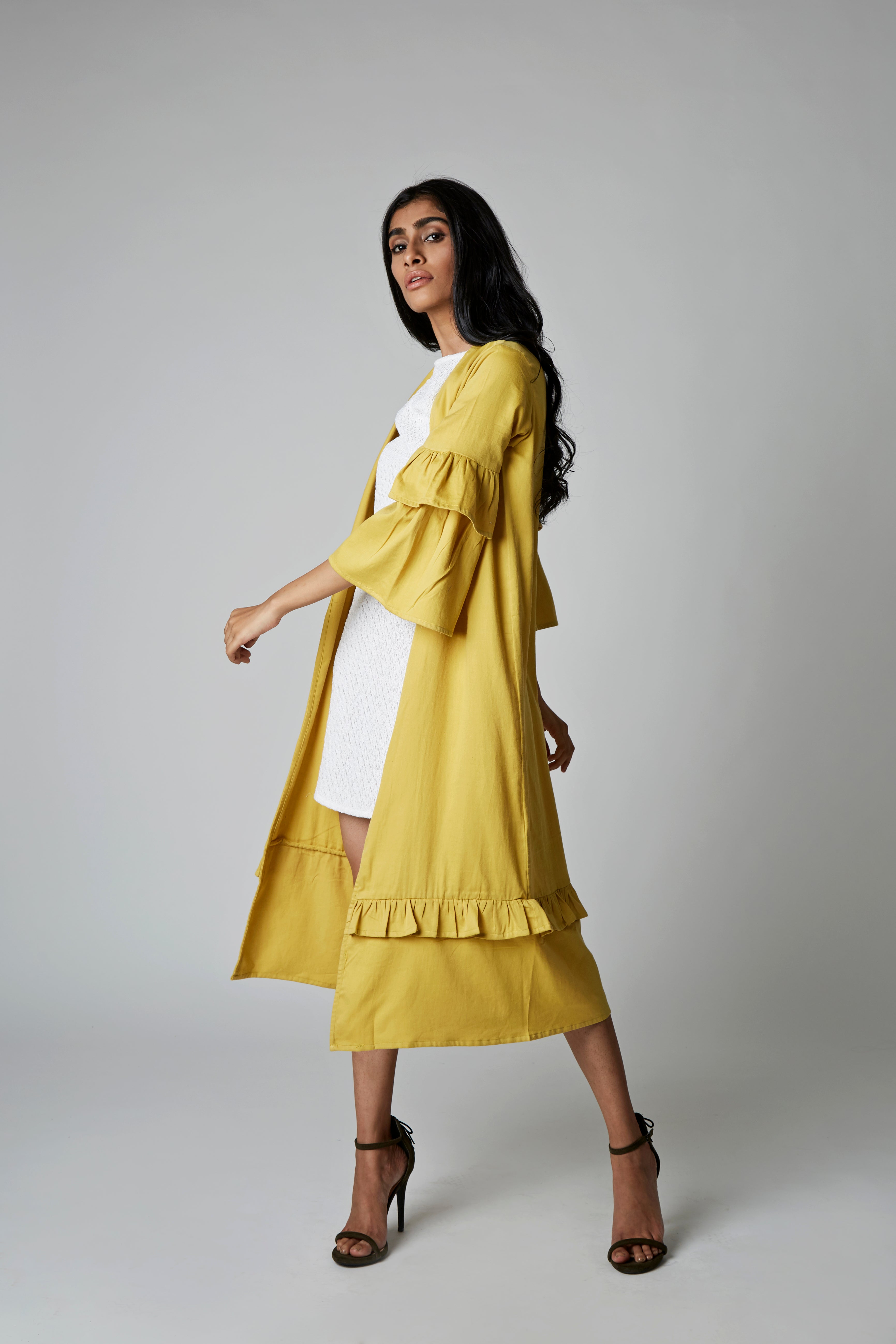 AVIRA — The Whispering Ruffle Kimono