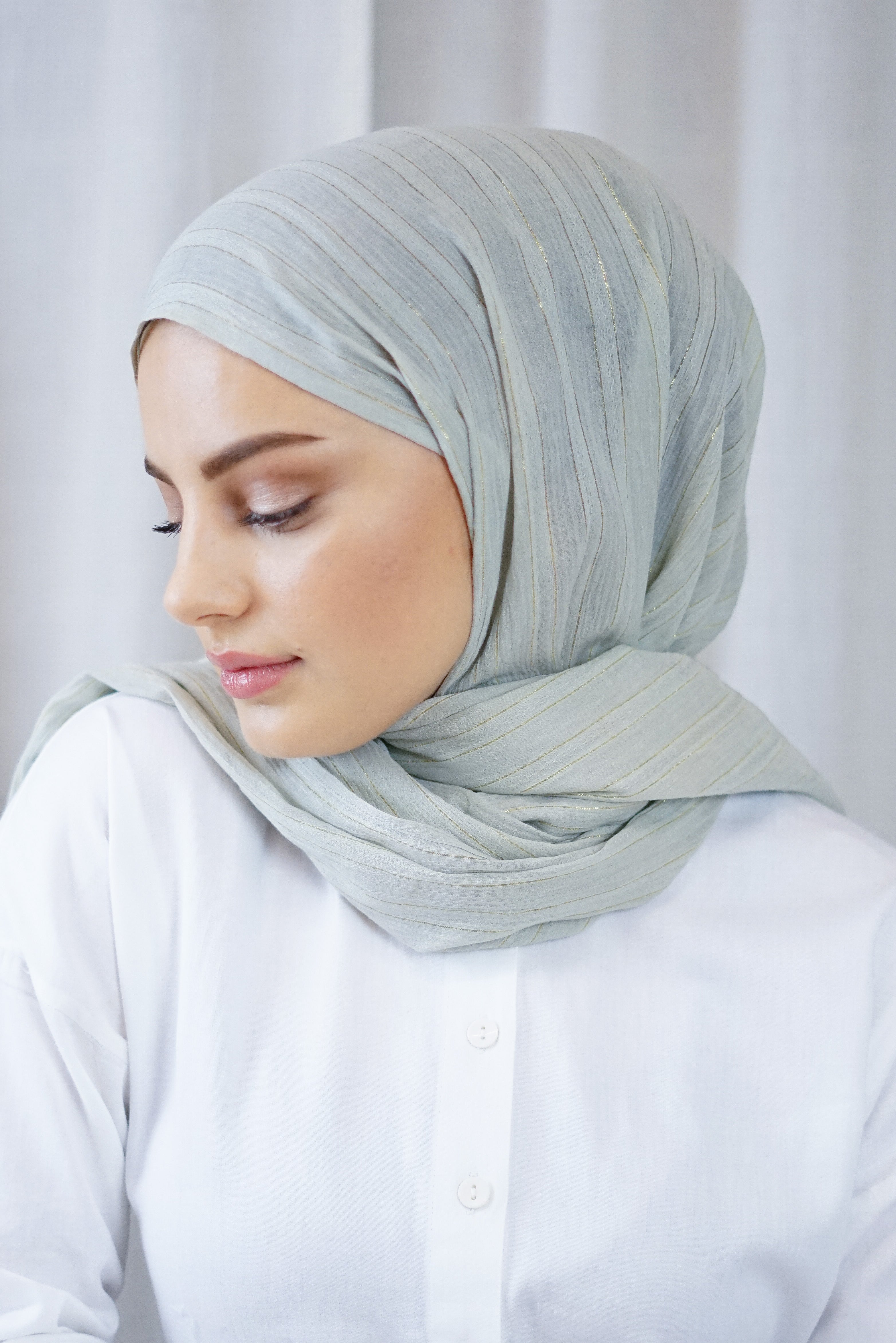 AZADEH Scarf — A Touch of Gold