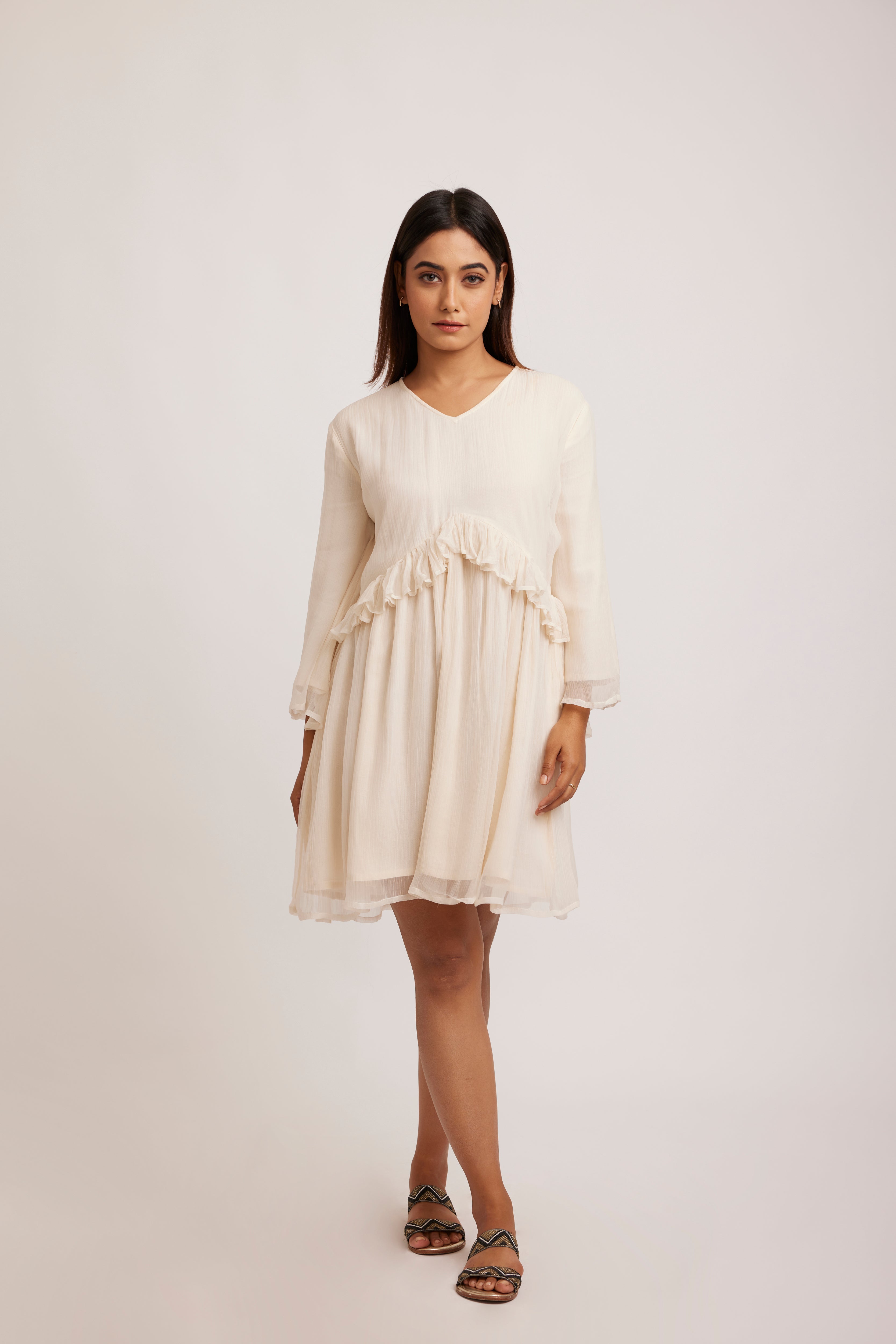 LALE — The Whispering Chiffon Dress