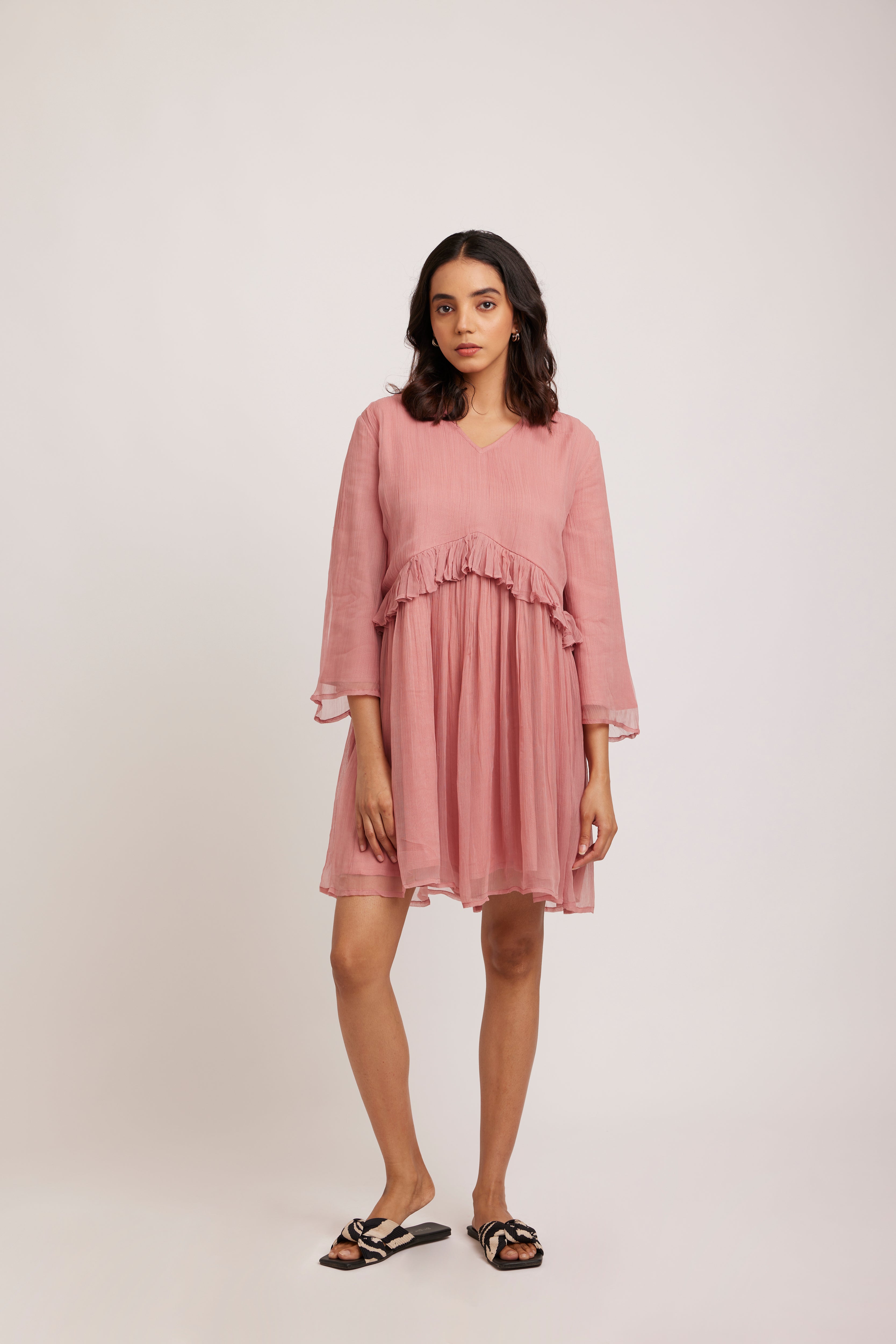 LALE — The Whispering Chiffon Dress