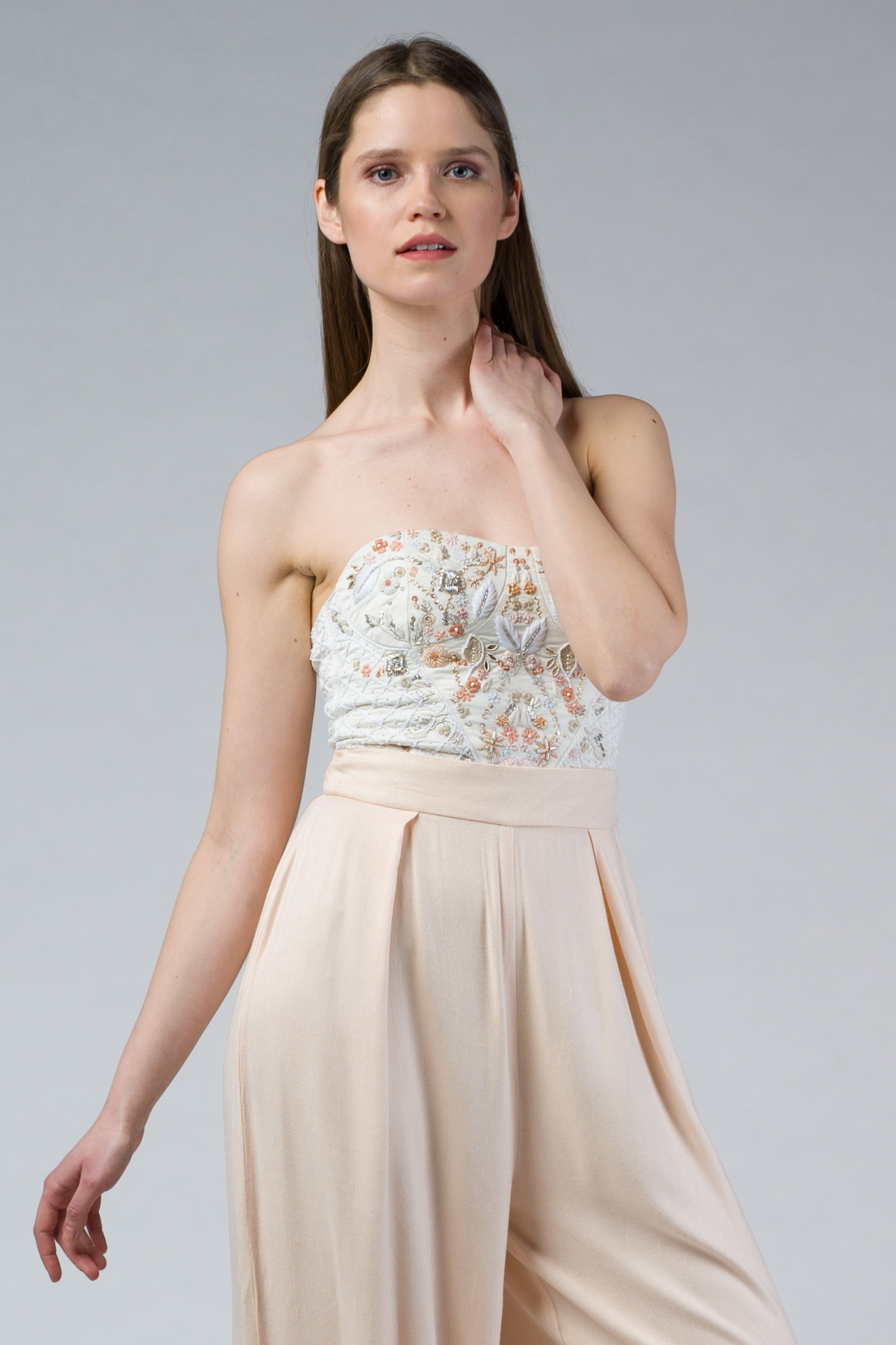 MAHA Corset Top — Handcrafted Radiance