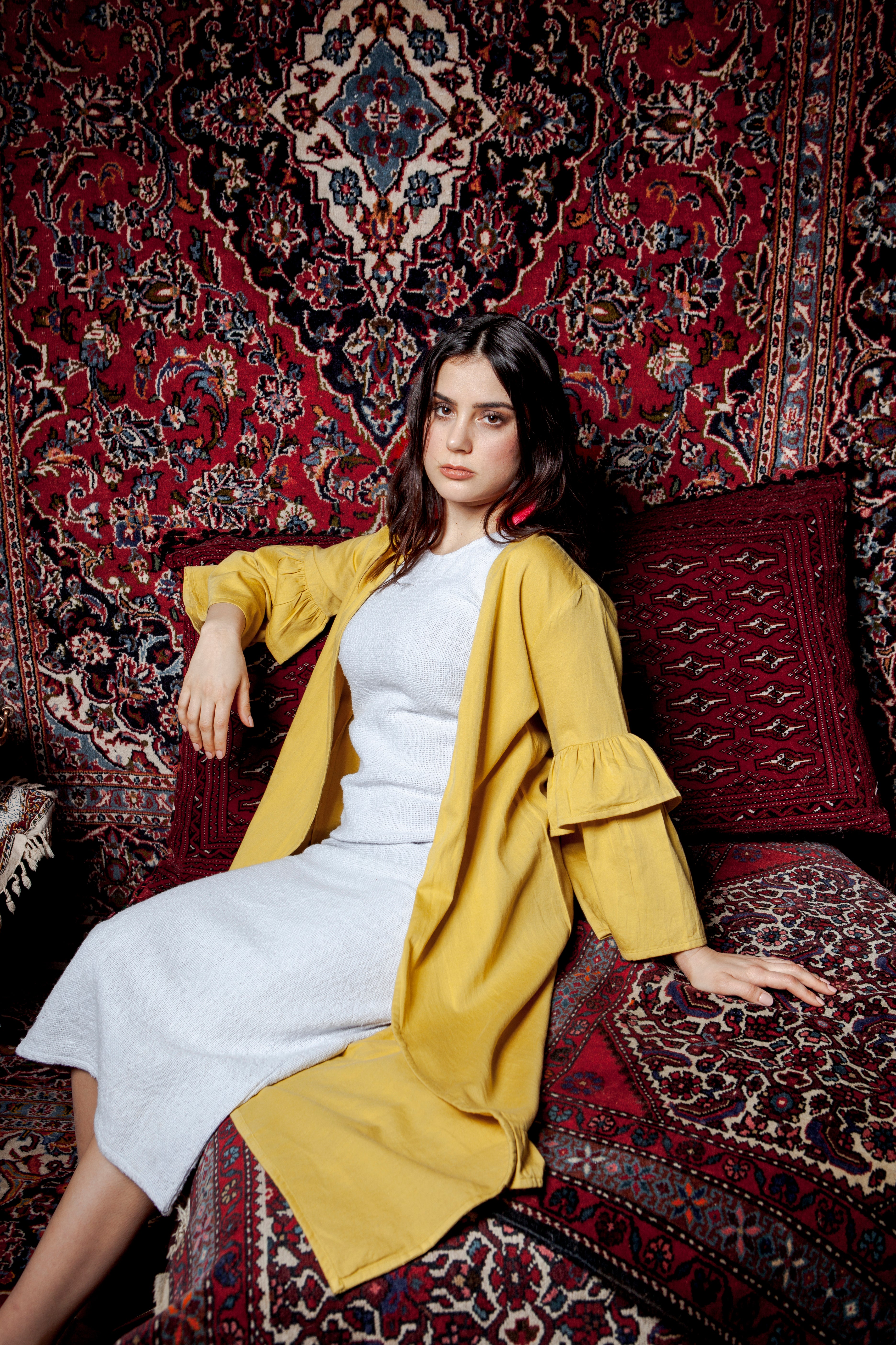 AVIRA — The Whispering Ruffle Kimono