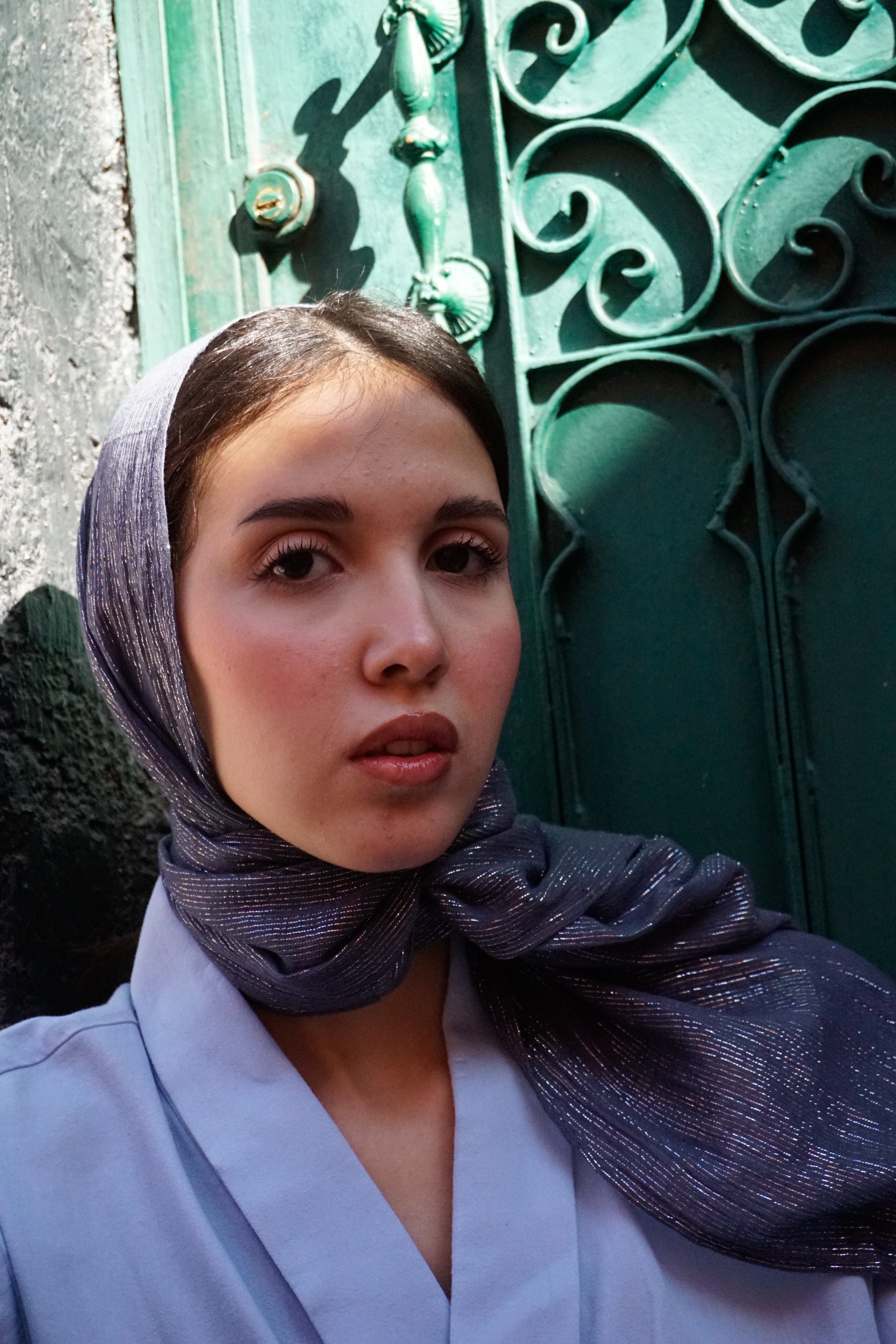 FAIZAH Scarf — Subtle Shine, Effortless Grace